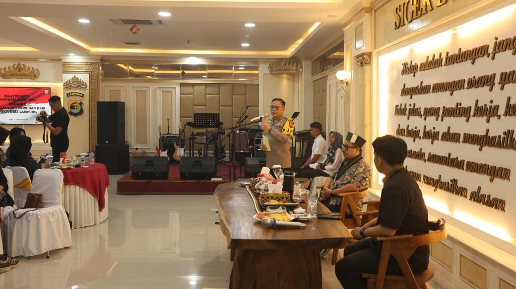 Kapolda Lampung, OKP Cipayung dan BEM Lampung, Wujudkan Sinergitas Jaga Kamtibmas