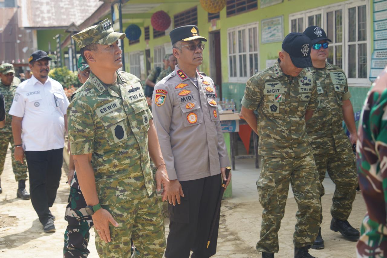 Sinergi TNI-Polri: Wakil Panglima TNI dan Gubernur Akpol Tinjau Pemulihan Pascabanjir di Aceh Tamiang
