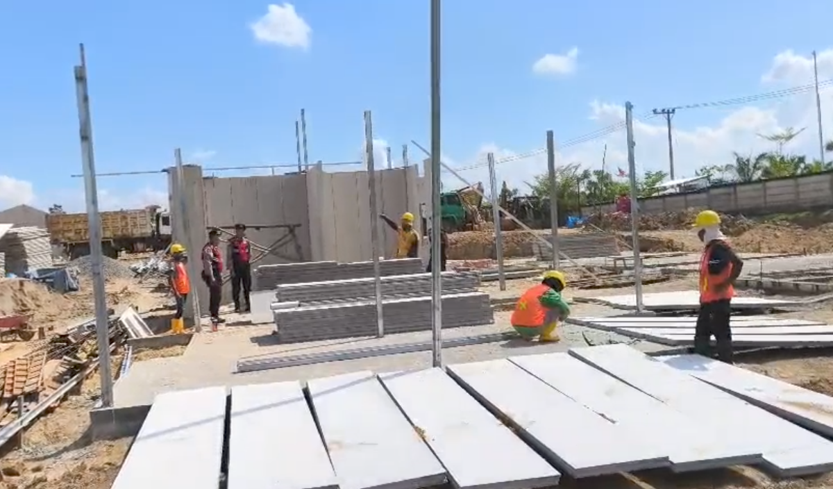 Kapolda Aceh Tinjau Progres Pembangunan 150 Huntap bagi Korban Banjir di Aceh Tamiang