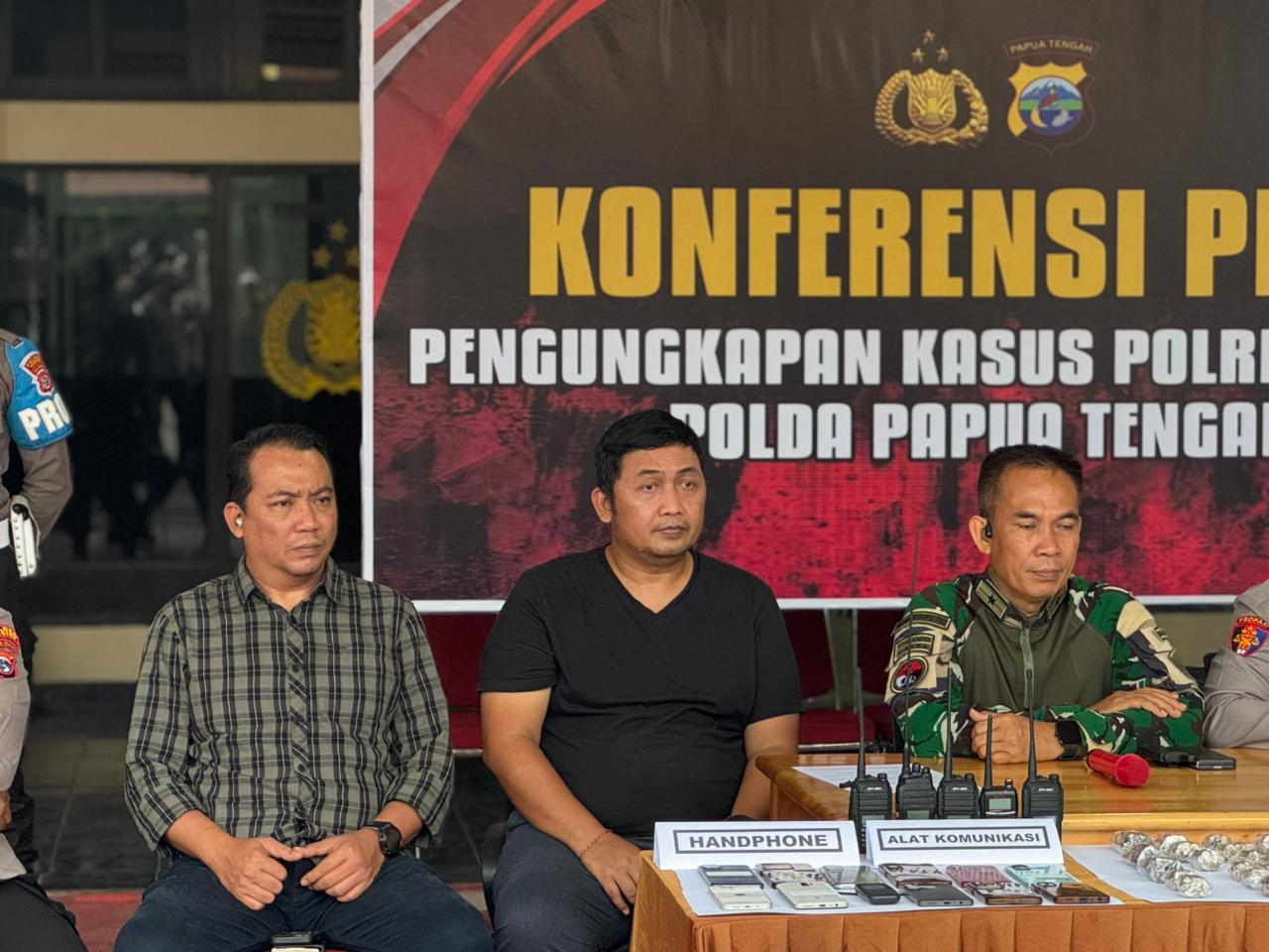 Kamp KKB di Nabarua Dibongkar Aparat Gabungan, Ratusan Amunisi dan Puluhan Juta Rupiah Diamankan