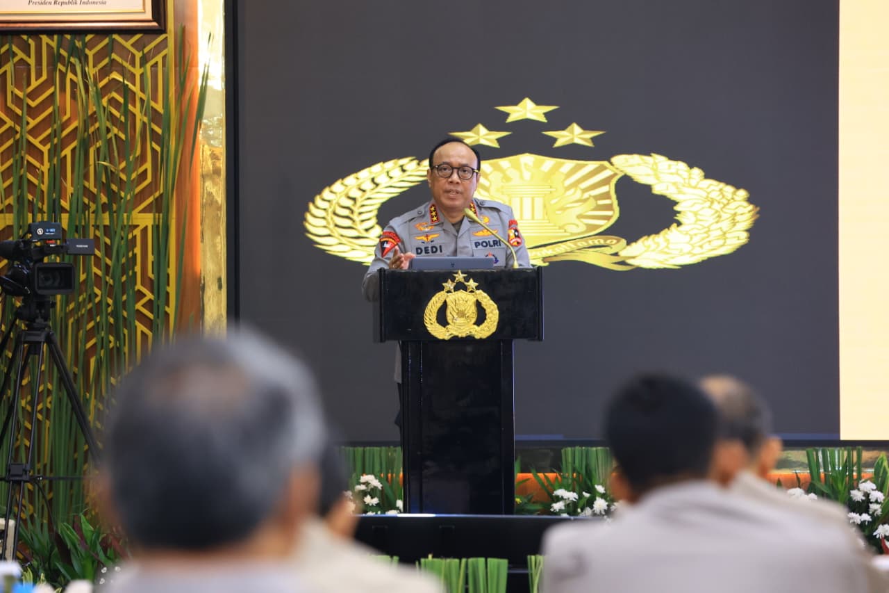 POLRI BERI PENGHARGAAN IKPA TERBAIK PADA RAKERNIS EMPAT FUNGSI PUSAT POLRI 2026