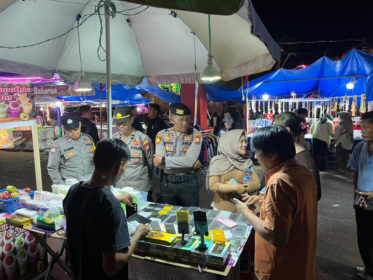 Komitmen Berikan Pelayanan Terbaik, Polres Bengkulu Utara Selalu Hadir di Tengah Kegiatan Warga