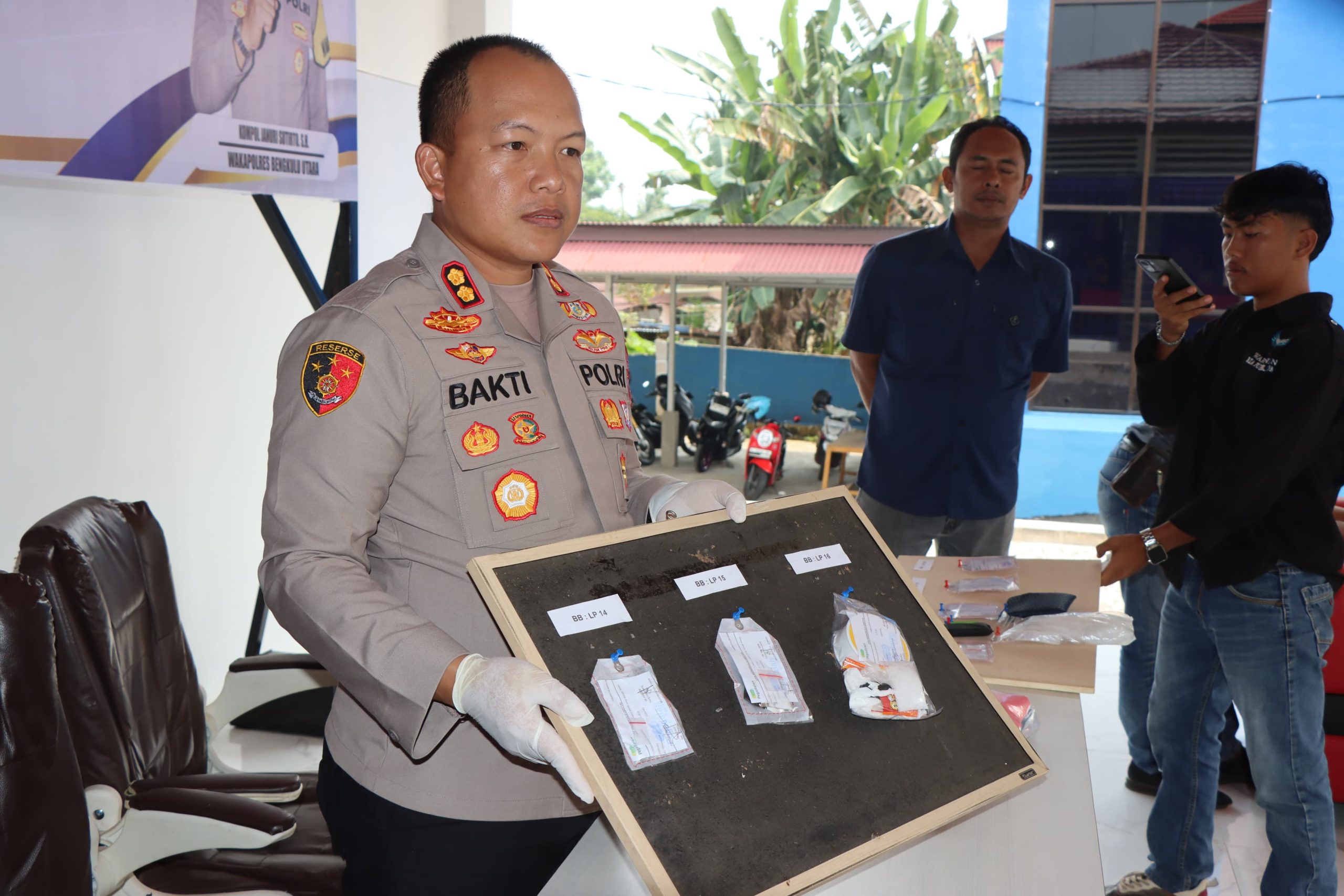 ​Polres Bengkulu Utara Ungkap 7 Kasus Narkoba, 7 Tersangka dan 10,59 Gram Sabu Diamankan